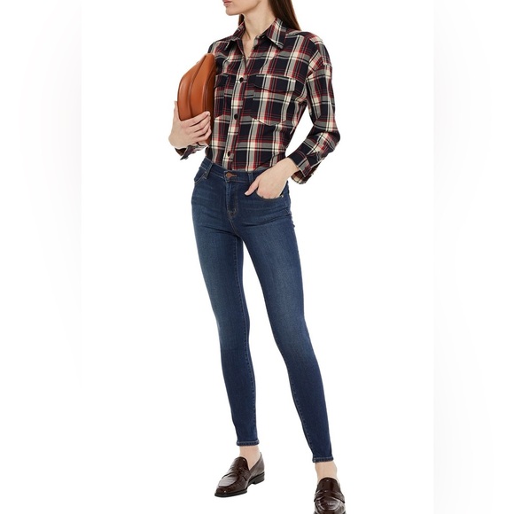 J BRAND Maria High-Rise Skinny Jeans Size 28 - Picture 3 of 13